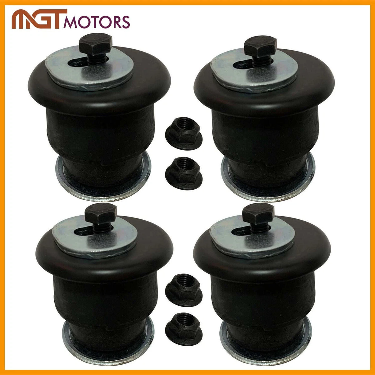 4pcs Body Mount Kit Black Rubber 924-054 for Ford Explorer (2002–2005)
