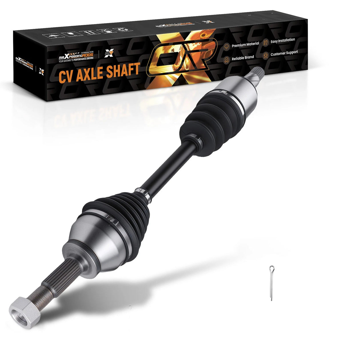 Front Right Passenger CV Axle Assembly for Infiniti FX35 FX45 (2003–2008) MDV1CA, 60-6278, 66-6278, NCV53592