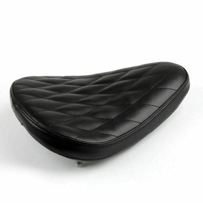 Diamond Leather Solo Saddle Seat for Chopper Bobber Custom (SX, CB, T9)
