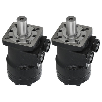 2Pcs Hydraulic Gerotor Motor 101-1001 1011001 for Eaton Char-Lynn H Series (N/A)