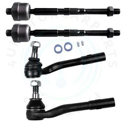 Set of 4 Tie Rod Links for Mercedes Benz C240 C280 CLK320 C55 AMG