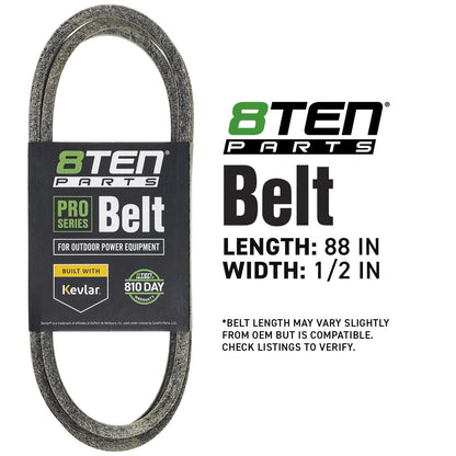8TEN Kevlar Belt for Weed Eater (M127521, M146667, 754-0291)