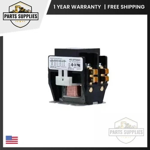 Double Pole Single Throw Contactor DPC-120 115 VAC Coil 40Amp