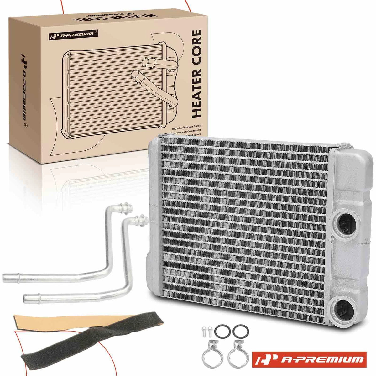 A-Premium Rear HVAC Heater Core w/ Pipe for Ford Expedition Navigator (2007–2018) 98130