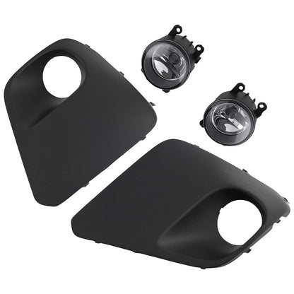 Front Bumper Fog Light Set with Bulbs & Cover for Subaru Forester (2019–2021)