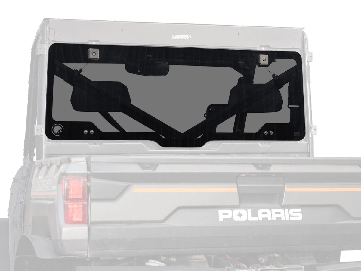 Rear Glass Windshield for Polaris Ranger 1000 (2017–2023)
