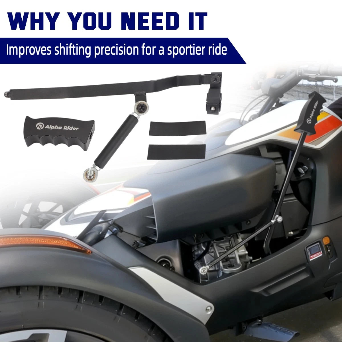 Forward / Reverse Shifter Kit for Can-Am Ryker 600 900 (2019–2023)