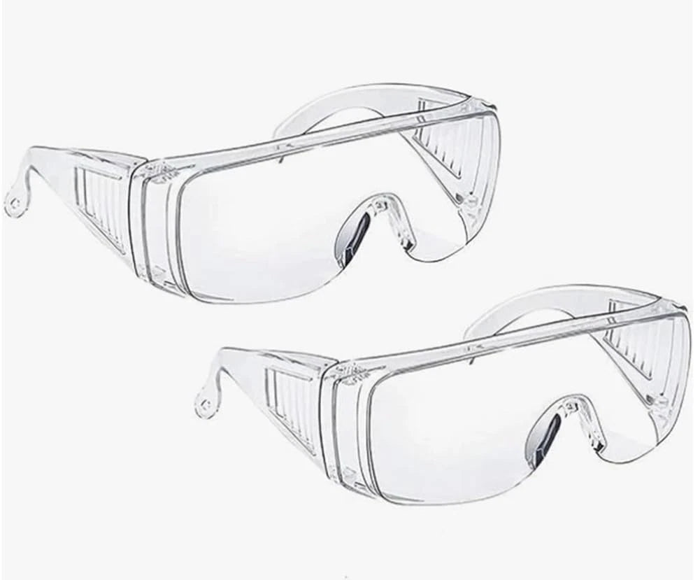 2X Eye Safety Goggles for Anti-Fog, Shatterproof Protection