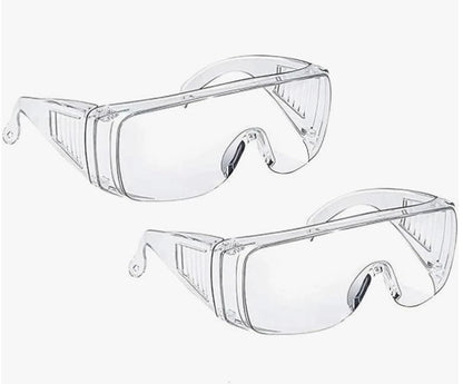 2X Eye Safety Goggles for Anti-Fog, Shatterproof Protection