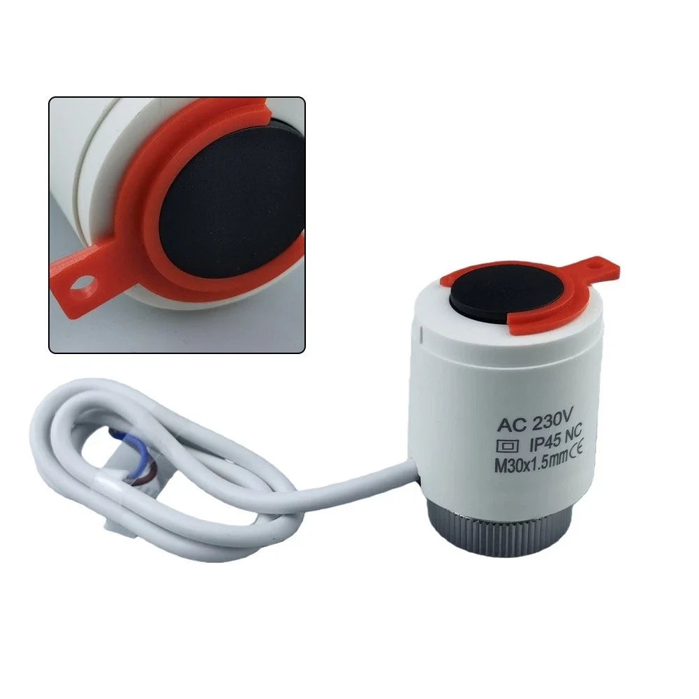 Electric Thermal Actuator Valve Head 110N for Heating Applications