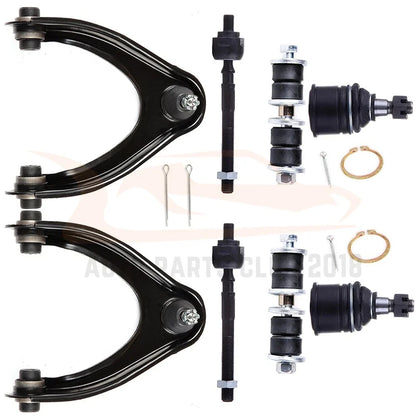 Set of 8 Front Upper Control Arm Ball Joint Tie Rod Kit for Honda Civic (1996–2000)