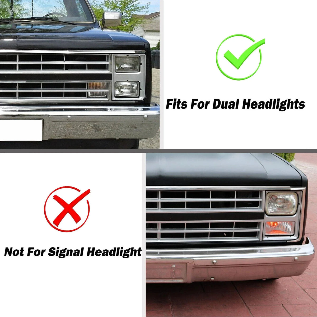Smoke Turn Signal Side Marker Lamp for Chevy GMC Pickup Truck