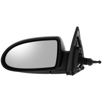 Set of 2 Textured Black Side Mirrors for Hyundai Accent (2007)