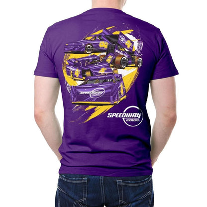 Speedway Purple Reign T-Shirt for Small (91019530-S)