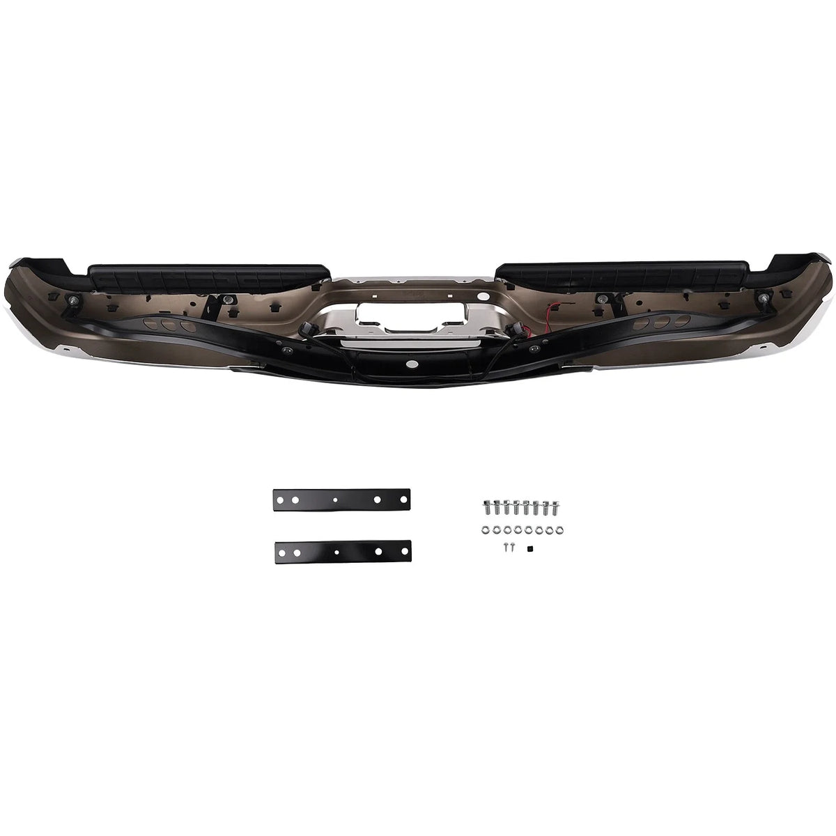 Steel Chrome Rear Bumper for Ford F250 F350 (1999–2007)