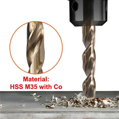 HSS Drill Bit Set for Heavy Metals & Stainless Steel 1.5mm