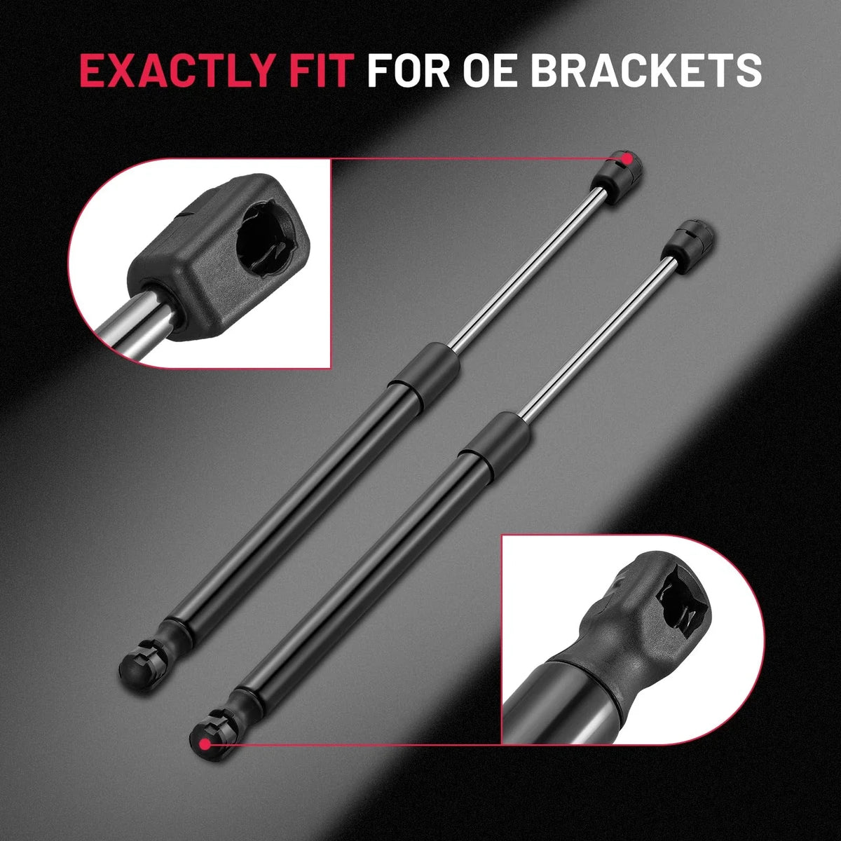 2PCS Hood Gas Spring Struts for BMW 323i 325i 330i (2006–2013)