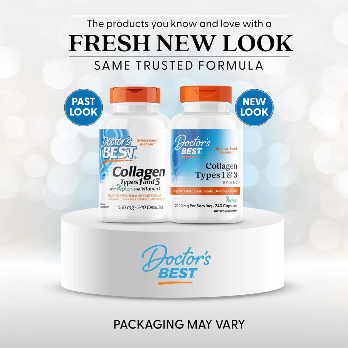 Collagen Peptides for Doctor's Best (240 Count)