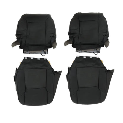 Set of 2 Black Leather Seat Covers for Toyota 4Runner Limited (2003–2009)