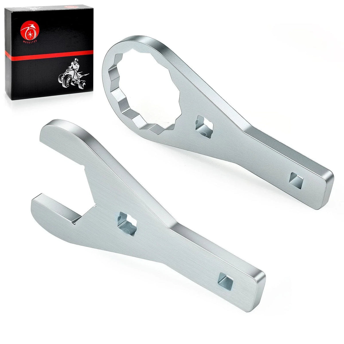 Set of 2 Rear Axle Nut Wrench Tools for Honda Sportrax TRX300EX TRX400EX