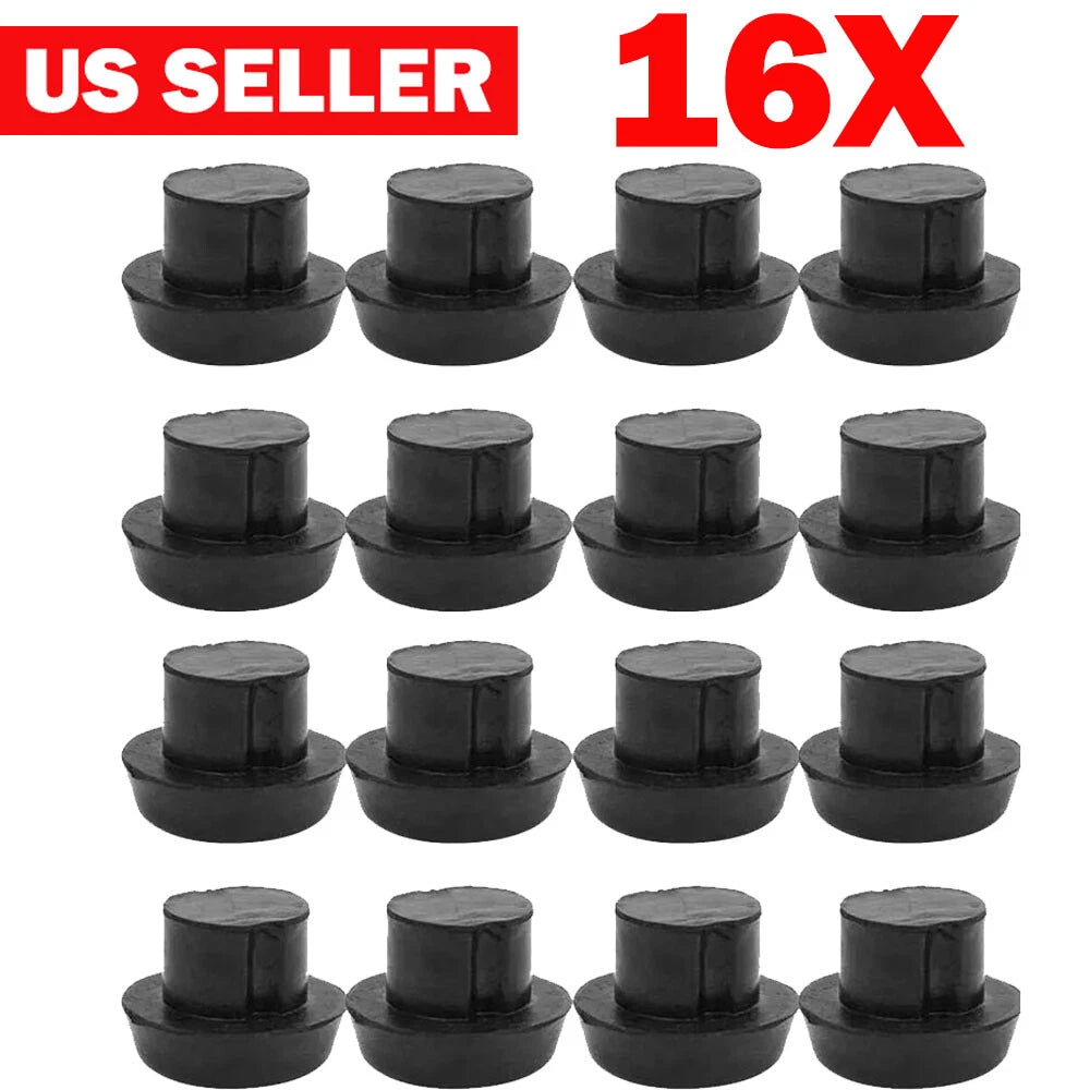16PC Rubber Plug Protection Pad for Billiard Cues