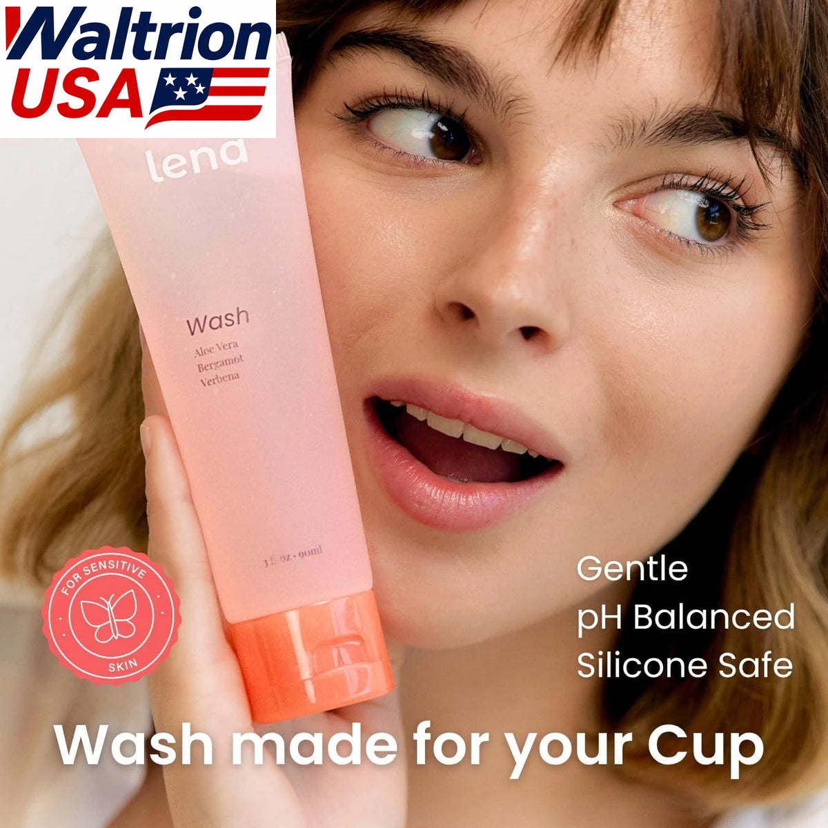 Menstrual Cup Wash for Lena (Plant Based, pH Balanced)