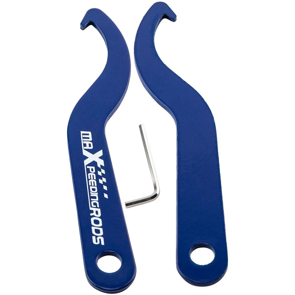2X Steel Coilover Adjustment Wrench for Universal Suspension Tool (3 Inch)