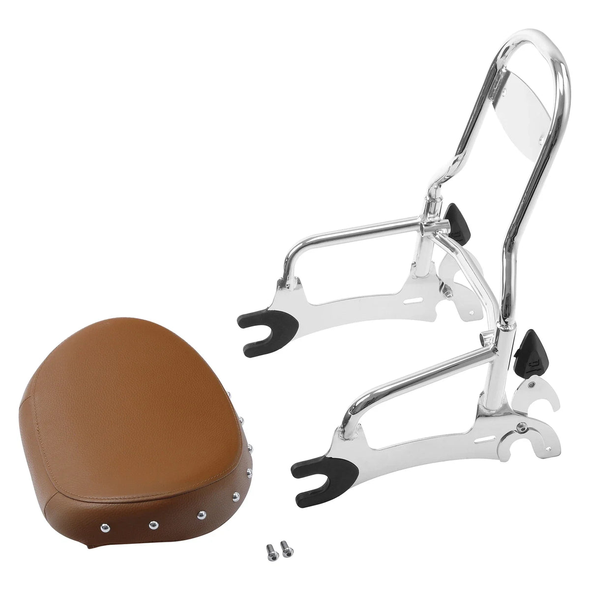 12" Chrome Sissy Bar Backrest for Indian Chief Classic Vintage Dark Horse (2014–2023)
