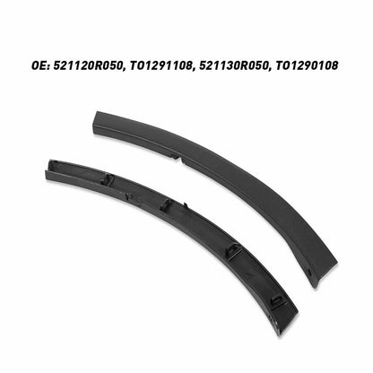 Front Bumper End Cap Side Extension for Toyota RAV4 (2016–2018) LH+RH