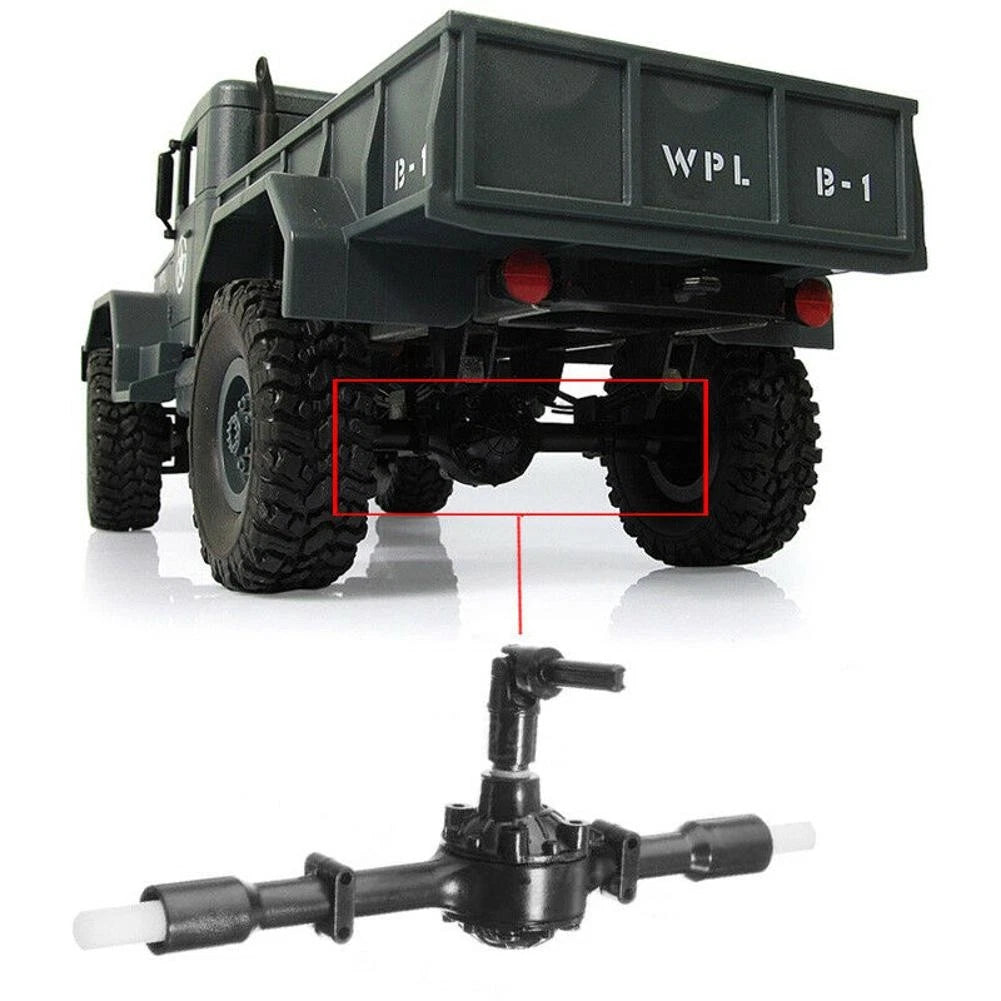 Rear Bridge Axle Upgrade Kit for WPL B-14/24 (1/16 Military Truck)