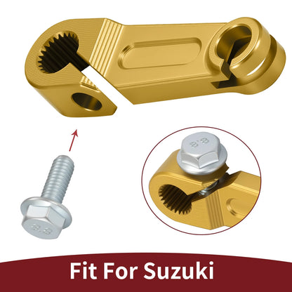 Yellow Clutch Release Arm w/ Bolt for Suzuki RM80 RM85 RM125 RM250 (23271-20902, 01500-0616A)