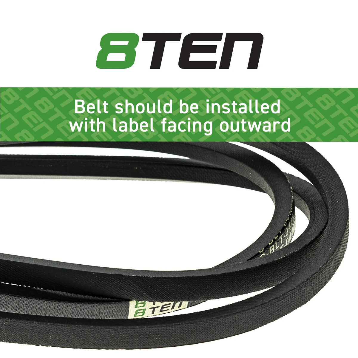 8TEN Drive Belt for Toro GrandStand Z Master Z300 (40-48 Inch) (114-0453)