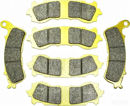 Set of 2 MC Front Rear Brake Pads for Honda GL 1800 Goldwing (2018–2026)