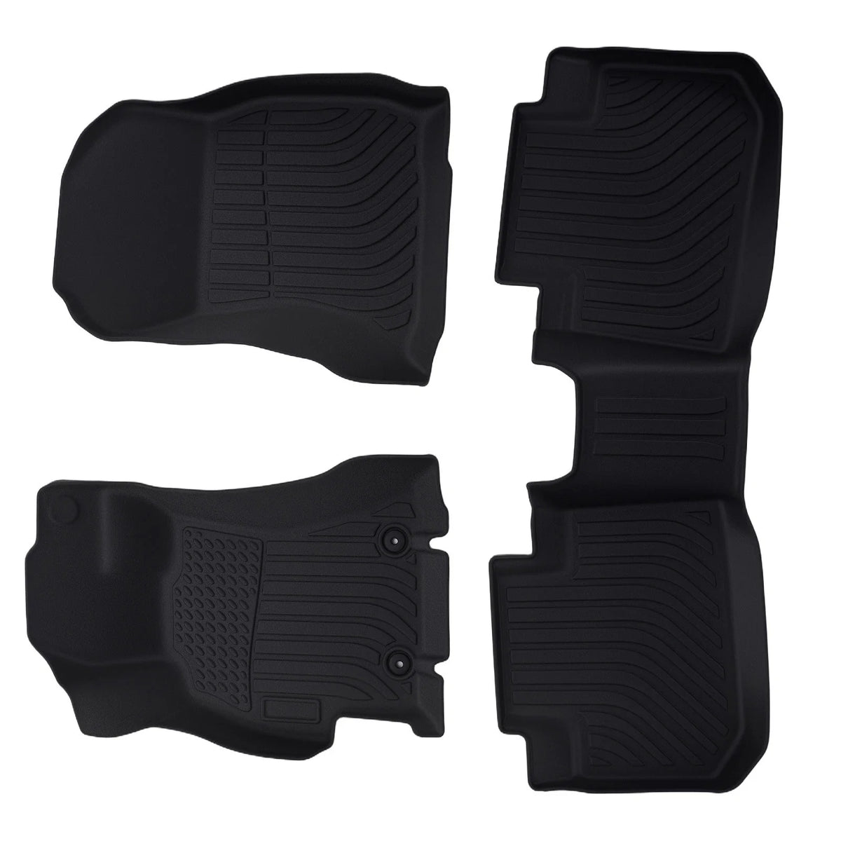 Black Waterproof Floor Mats for Subaru Forester (2014–2018) Anti-Slip