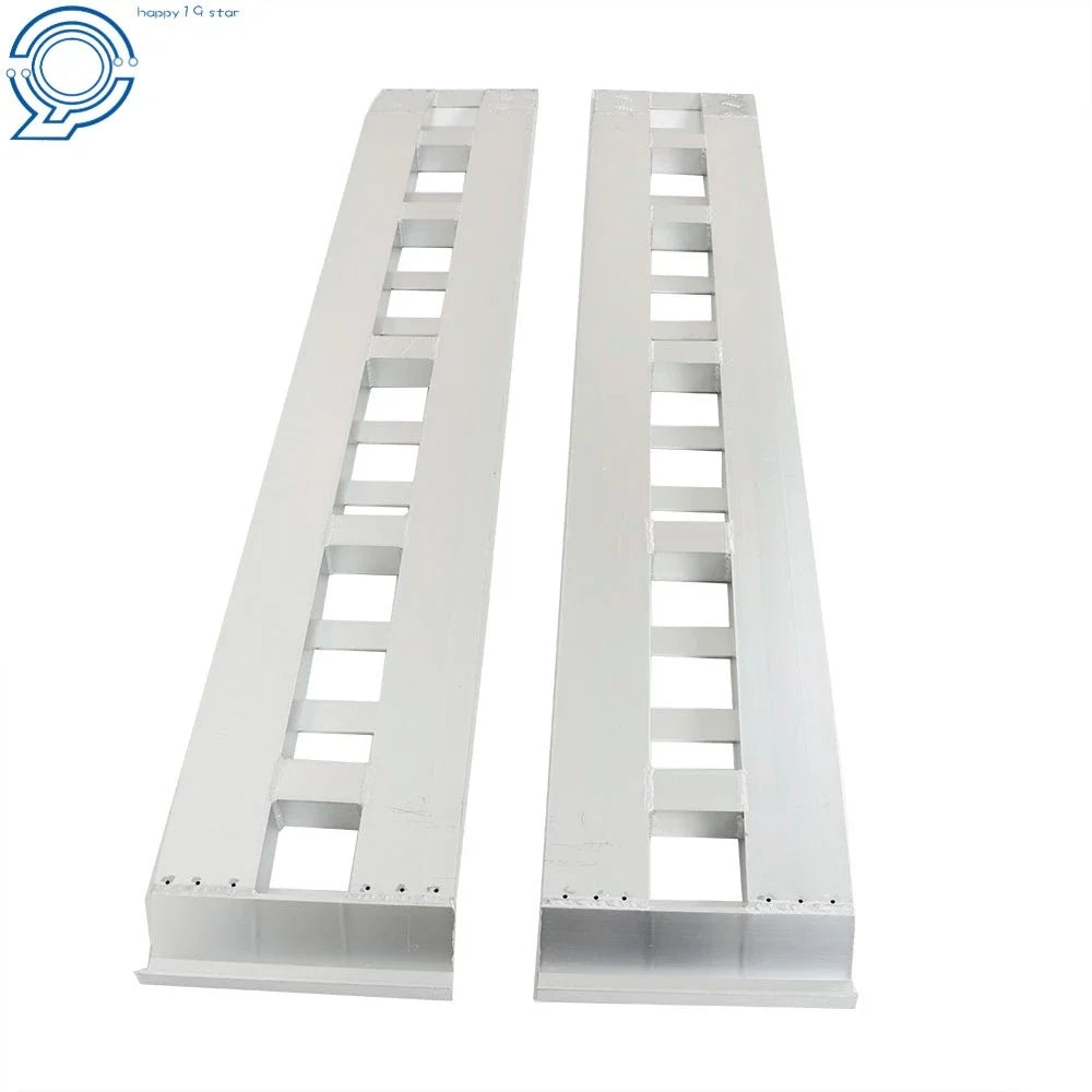 Set of 2 Aluminum Ramps for Car Trailer Truck (6000 lbs Capacity)