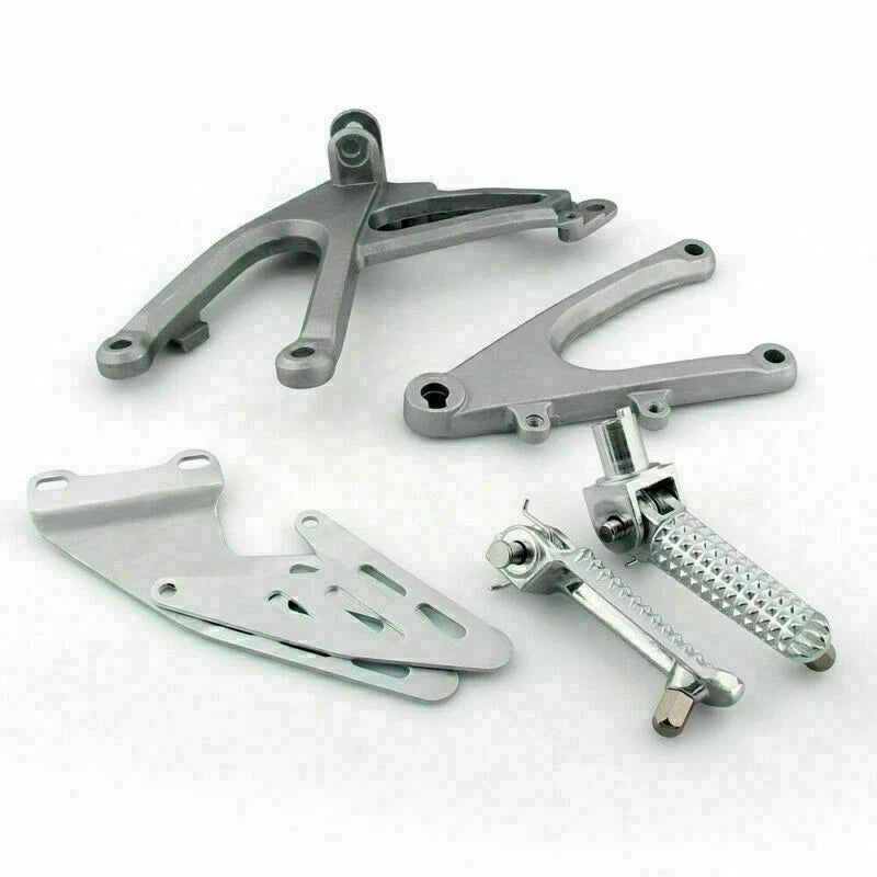 Front Bracket Footrest Footpeg Set for Yamaha YZF R1 (2007–2008)