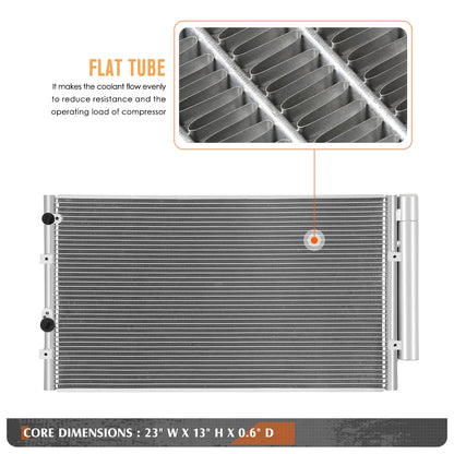 A/C Condenser for Scion FR-S/Subaru BRZ/Toyota 86 (2013–2021) OE Style Aluminum