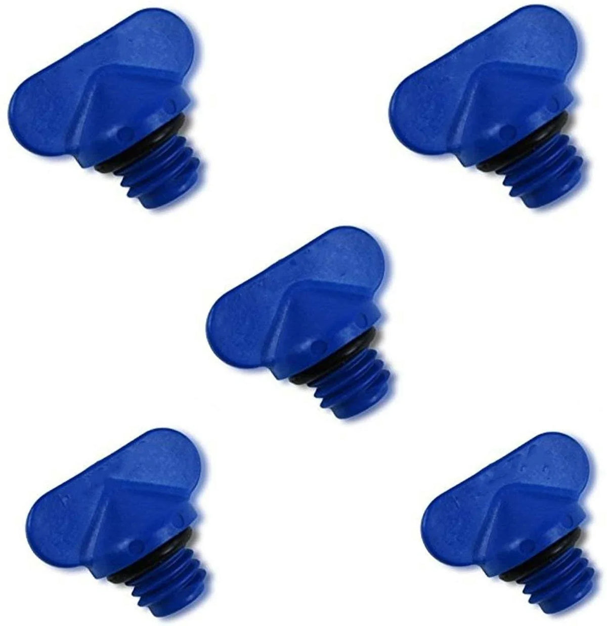 Pack of 5 Mercruiser Manifold Engine Block Drain Plug Kit 22-806608A02, 18-4226
