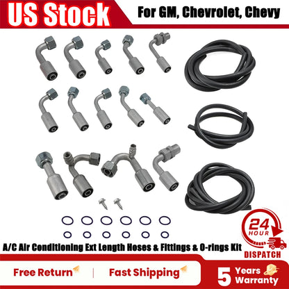 A/C Air Conditioning Hose Kit for Universal Vehicles