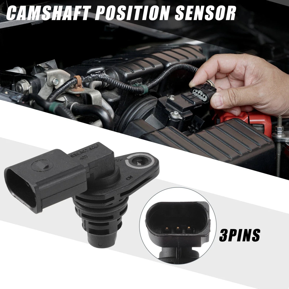 Camshaft Position Sensor No. 030907601E for Volkswagen Atlas (2018–2021)