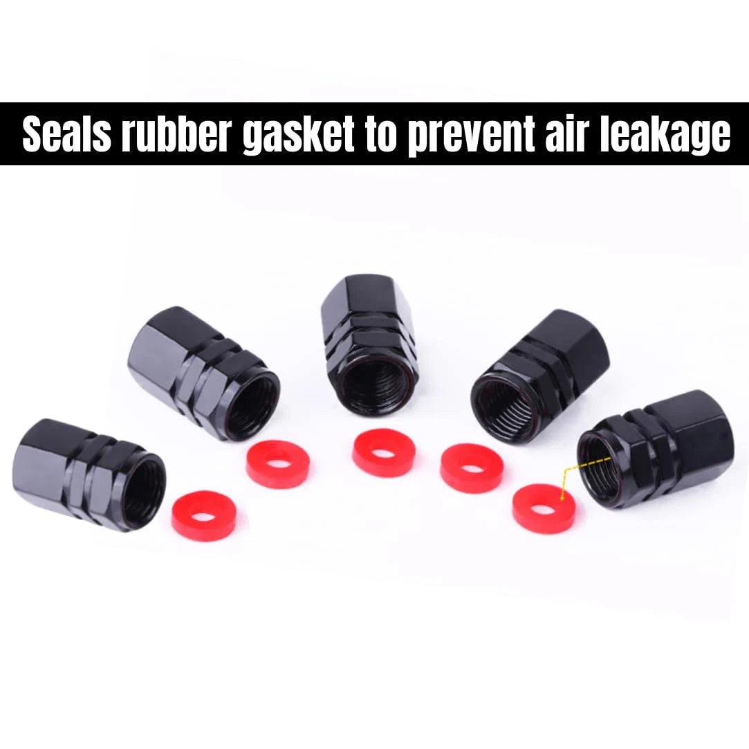 5PCS Tire Valve Stem Caps for Dodge Challenger Durango SRT 392 (2011–2023)