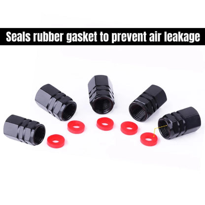 5PCS Tire Valve Stem Caps for Dodge Challenger Durango SRT 392 (2011–2023)