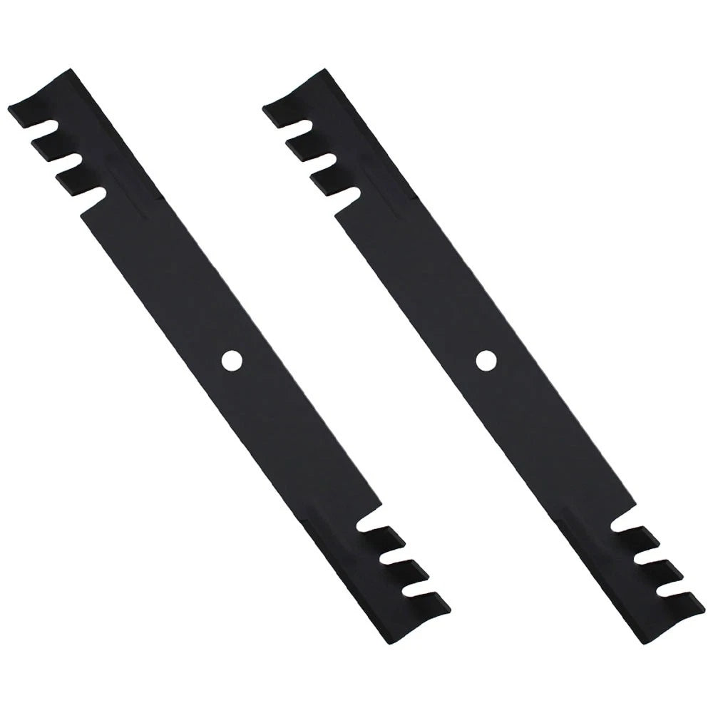 2X Toothed Mower Blades for AYP (Replaces 531307235)