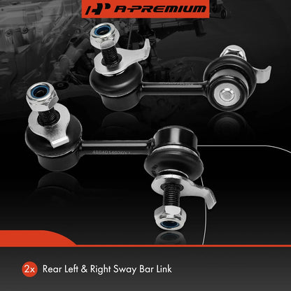 2X Rear Side Stabilizer Bar Link for Toyota Supra (1993–1998) X50SL0609, 1017086, 4884014030, SL74131PR, SL74132PR