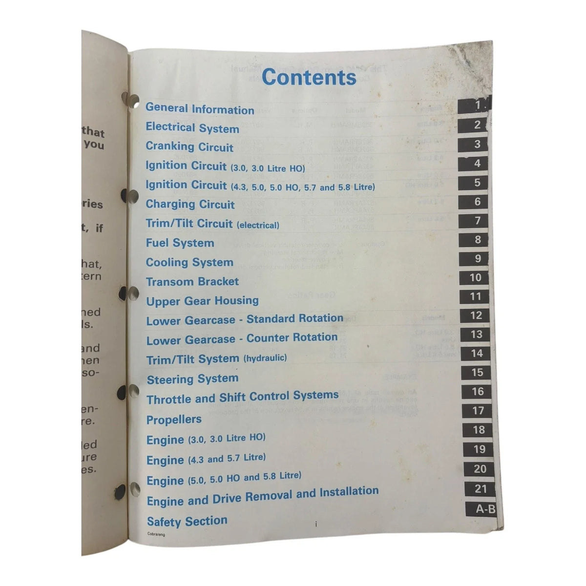 OMC Cobra Stern Drives Service Manual for Cobra Models (1991) 508148