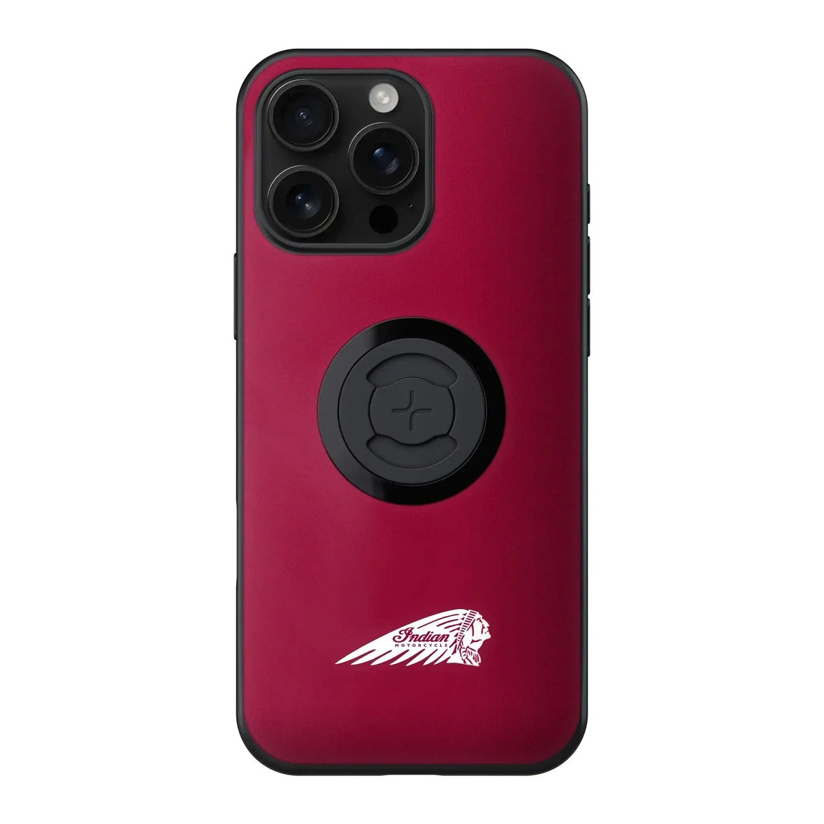 Phone Case for iPhone 16 Pro Max (2023) - Red with Headdress Logo
