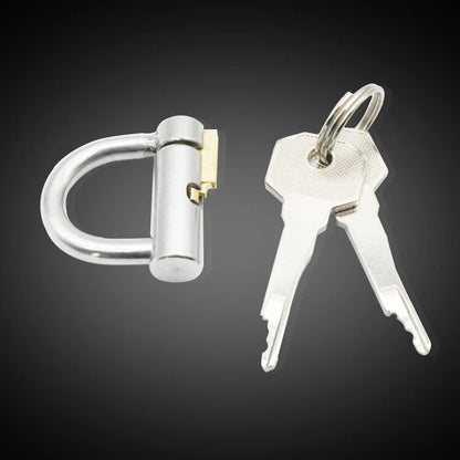 Stainless Steel Chastity Lock for Adult Use