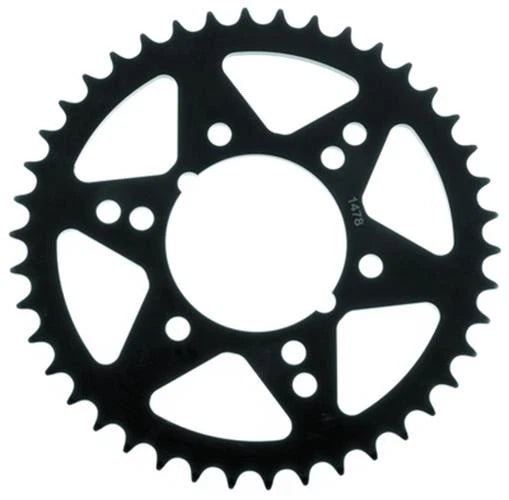 38T Rear Steel Sprocket for Kawasaki - Black