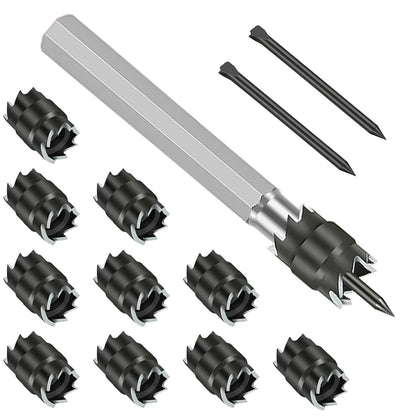 13PCS Rotary Spot Weld Cutter for Automotive Applications