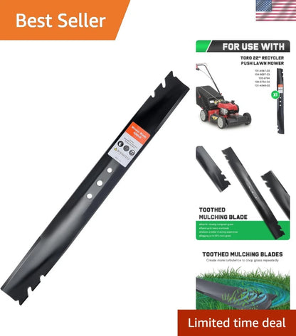 22" Recycler Blades for Toro Mowers
